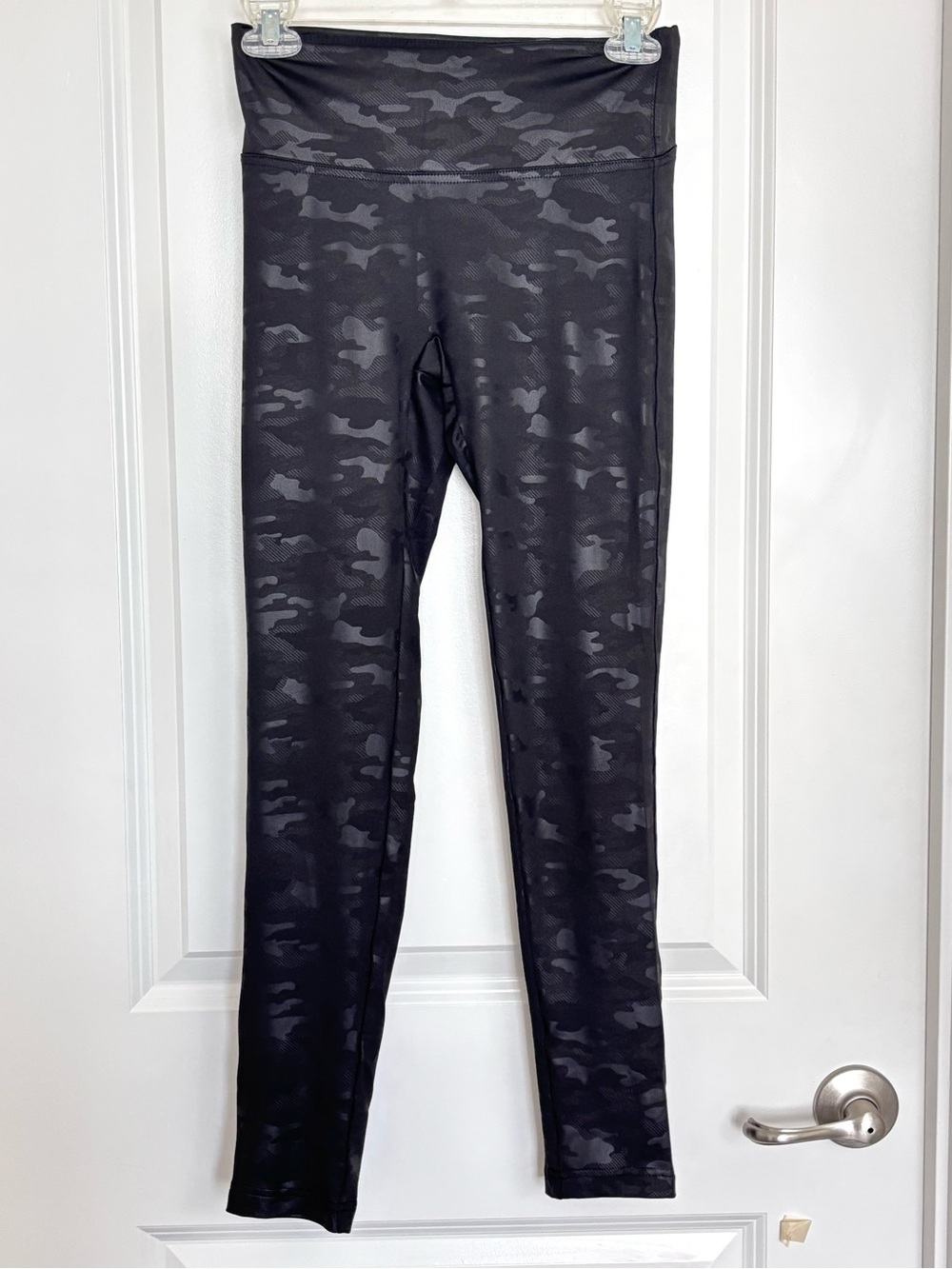 Stella Luce Black Camo Leggings High Rise Athleisure Yoga Workout Pants S